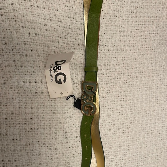 Dolce & Gabbanna green belt main image 4